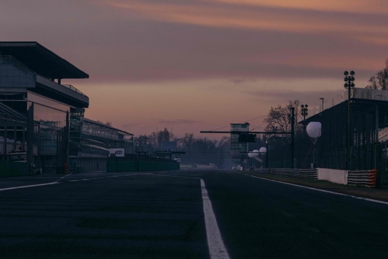 The Autodromo Nazionale circuit in Italy