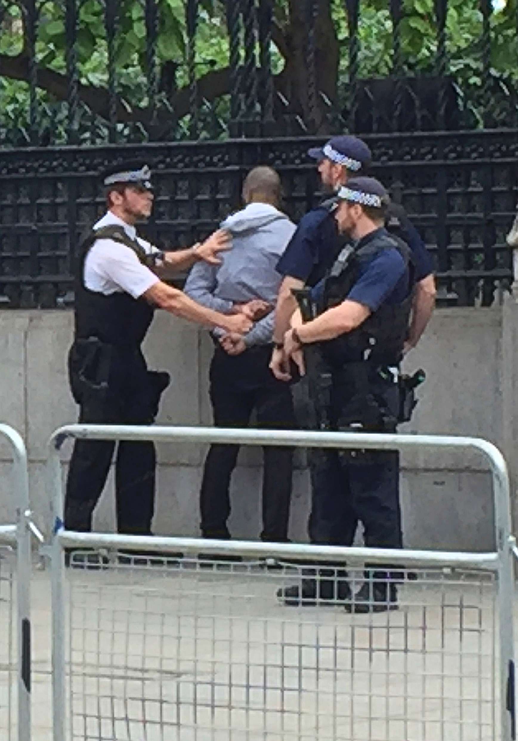 Man with knife arrested outside UK Parliament, police say - ABC News