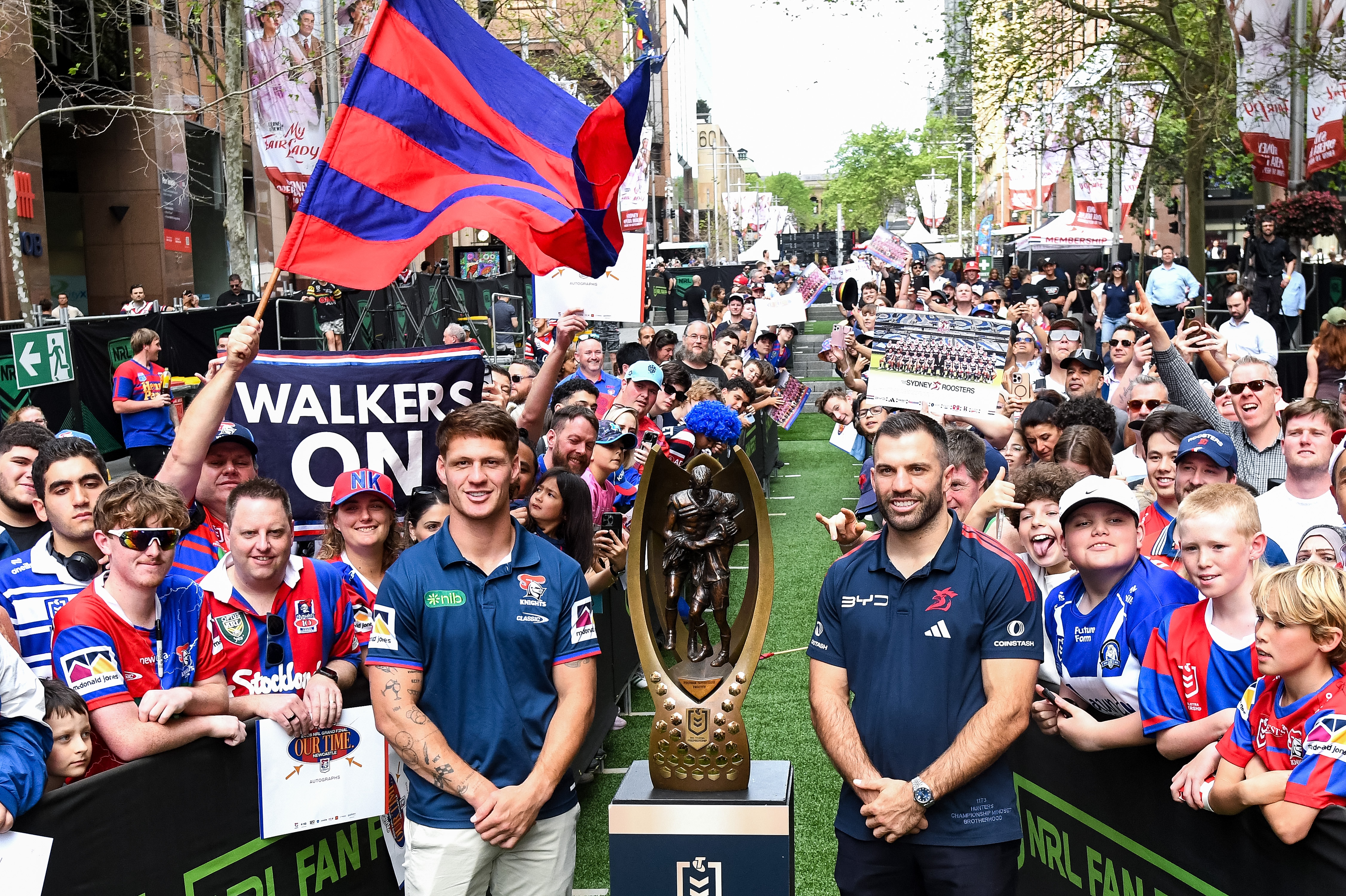 Tedesco and Ponga went through different worlds to meet in NRL grand final