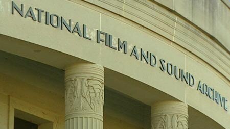 Exterior shot of the National Film and Sound Archive.