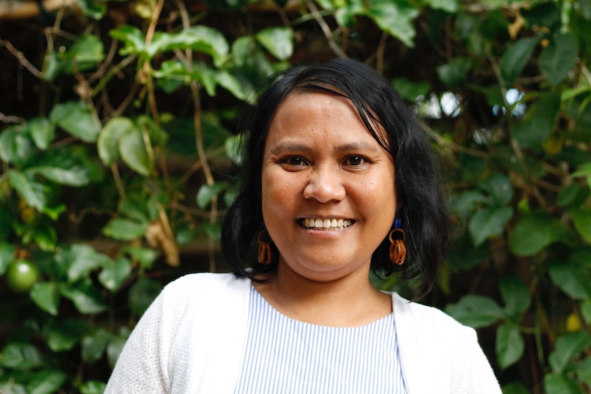 Portrait photo of Indonesian woman Lian Gogali.