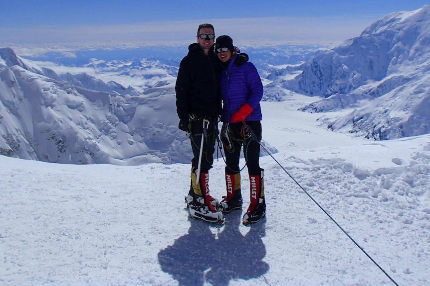 Maria Strydom and husband Robert Gropel