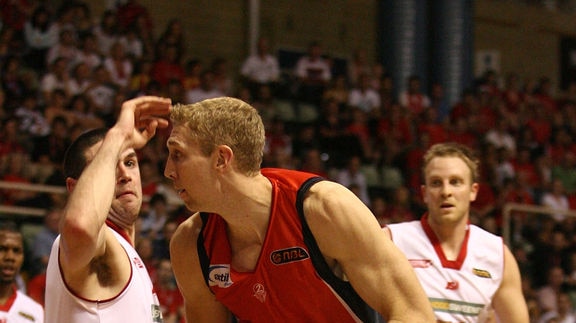 Hot fourth quarter...Redhage went six-for-seven in the final period for 15 points.