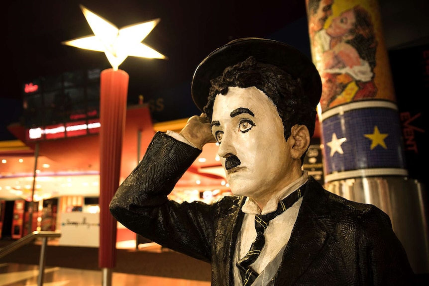 Charlie Chaplin statue
