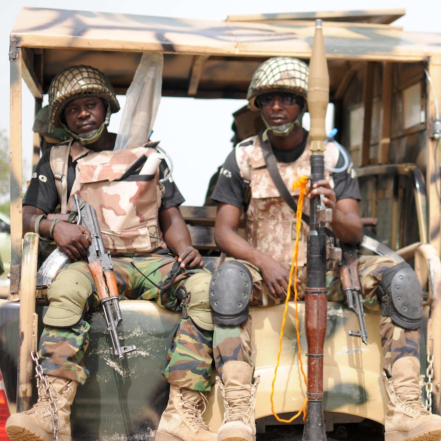 Nigerian soldiers