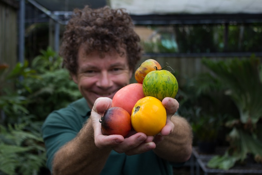 Paul Nicholson, horticulturalist at the Royal Botanic Garden
