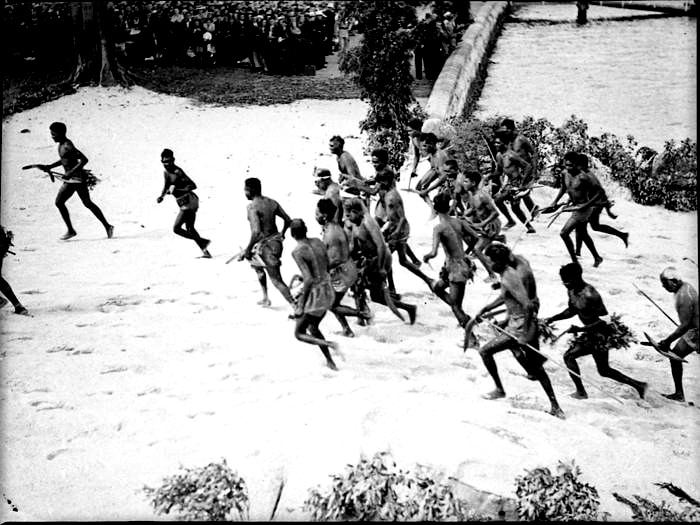 1938 re-enactment of First Fleet landing.