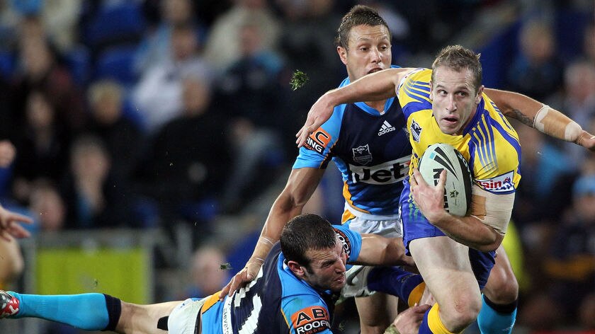 Titans turnaround...Parramatta came out of the blocks hard, but succumbed in the second half.