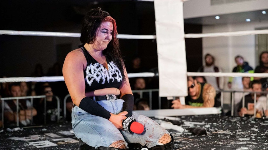 Deathmatch wrestling doesn't care who you are — but you better be prepared to bleed