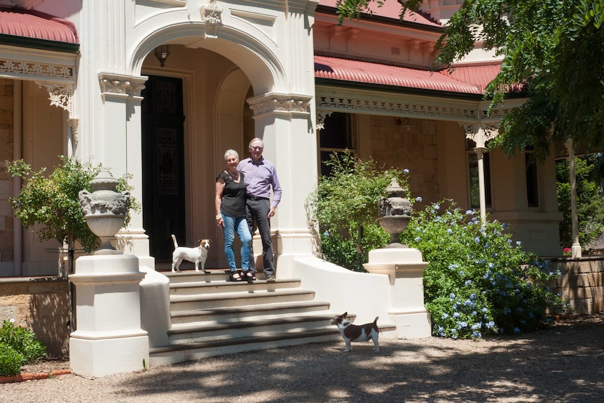 Malcolm and Marianne Booth are preparing to farewell their grand home