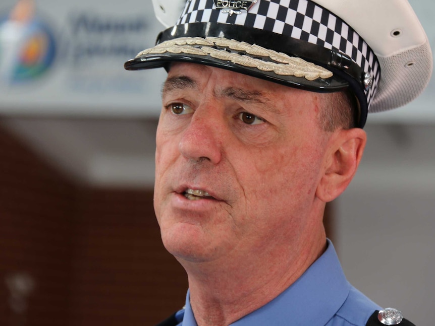 WA Police Commissioner Karl O'Callaghan