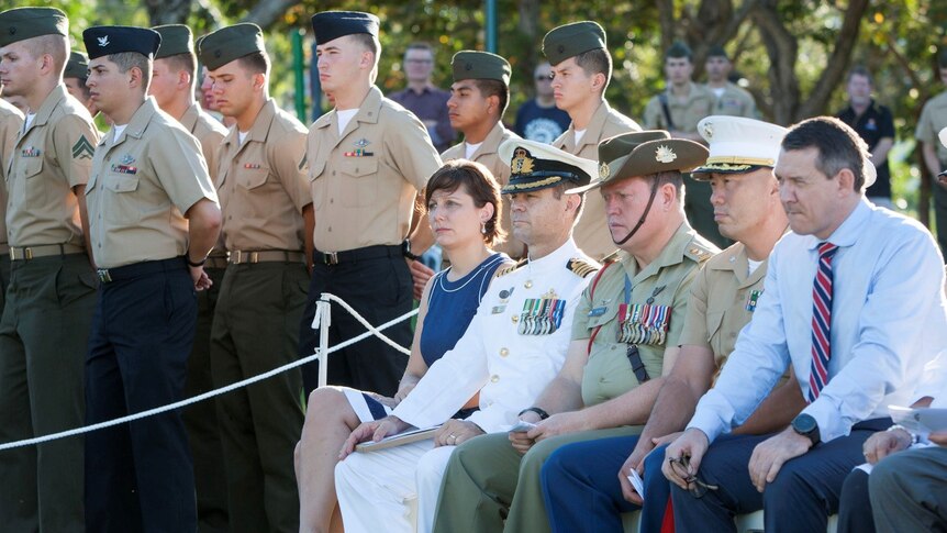 Around 100 people attended the commemoration, including NT Chief Minister, Michael Gunner