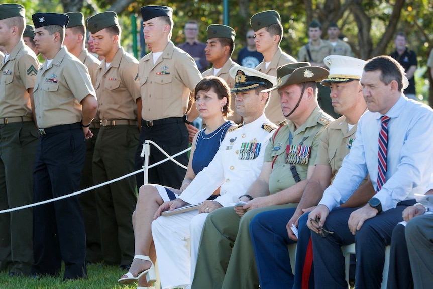 Around 100 people attended the commemoration, including NT Chief Minister, Michael Gunner