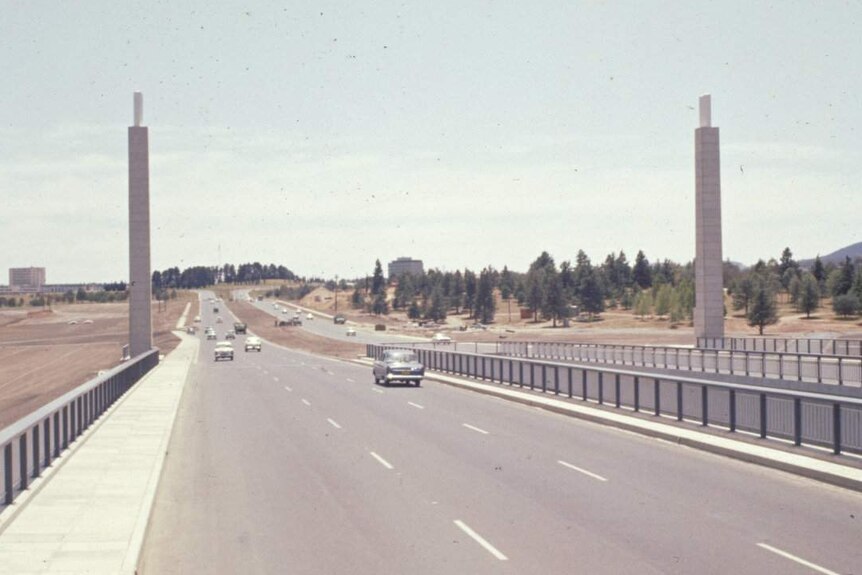 Commonwealth Avenue Bridge in the 1960s.