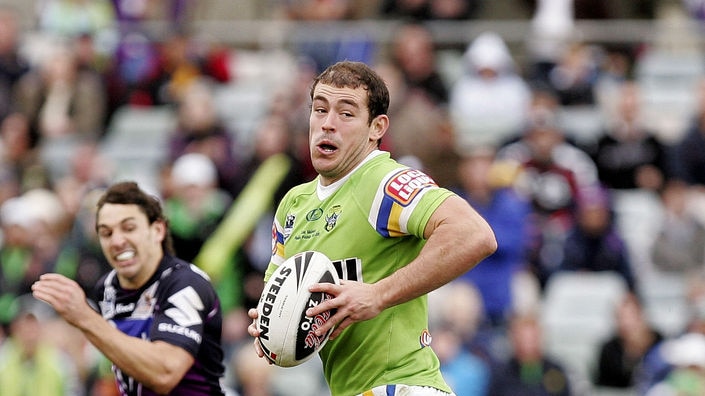 Crucial contest...Terry Campese concedes the Storm game is a must-win if the Raiders want to play finals footy.
