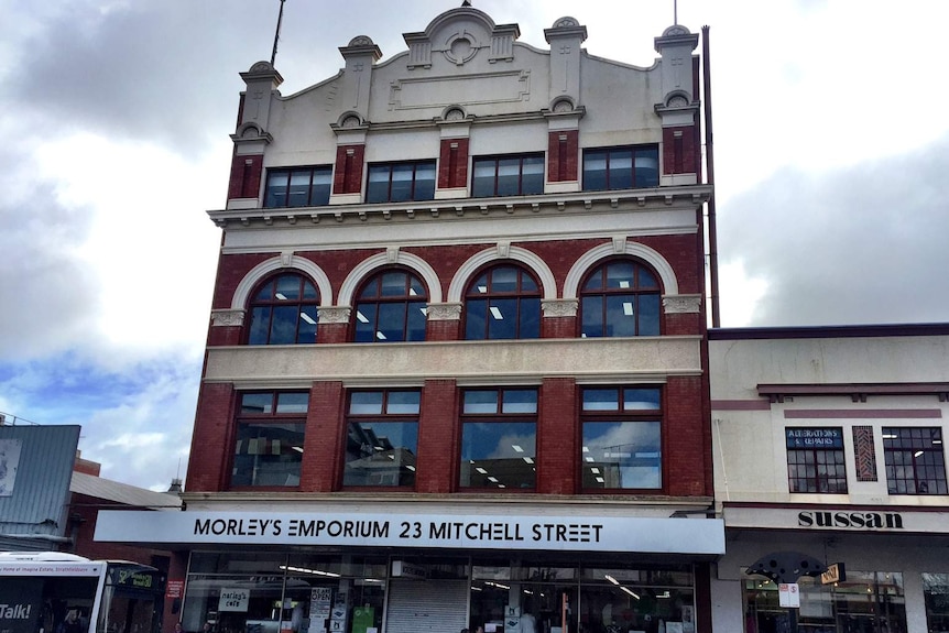 The Morley Building on Bendigo's Mitchell Street in October 2016.
