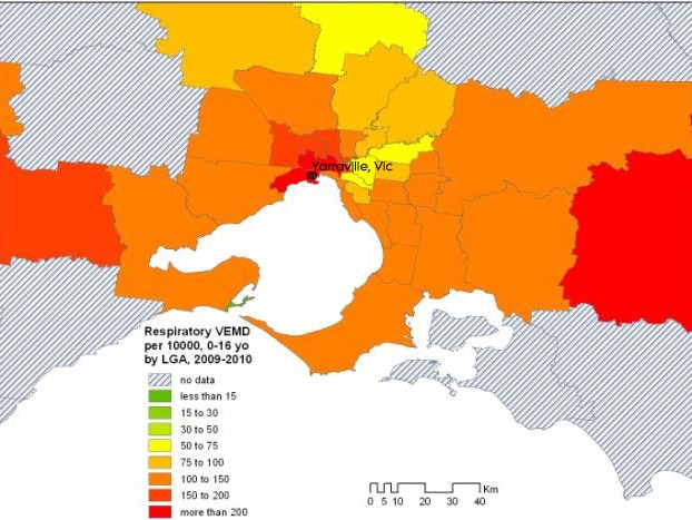 Emergency department respiratory presentations: a map