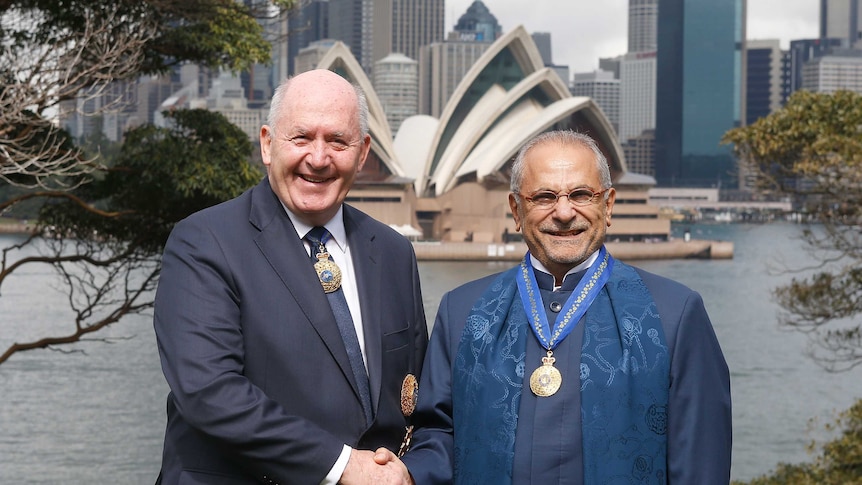 Sir Peter Cosgrove and Jose Ramos-Horta