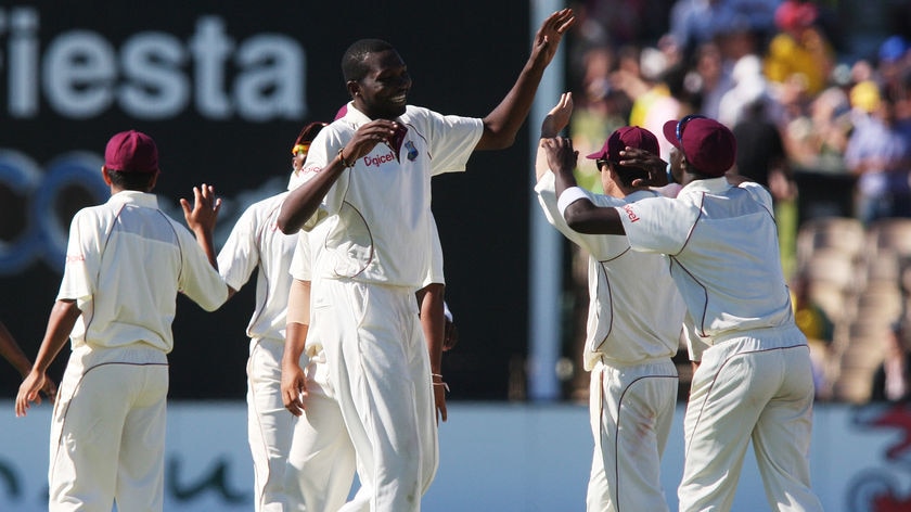 The Windies will be hoping Benn is fit and firing on day five.