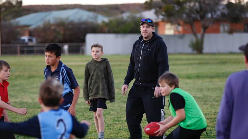 Coaching the kids of Whyalla