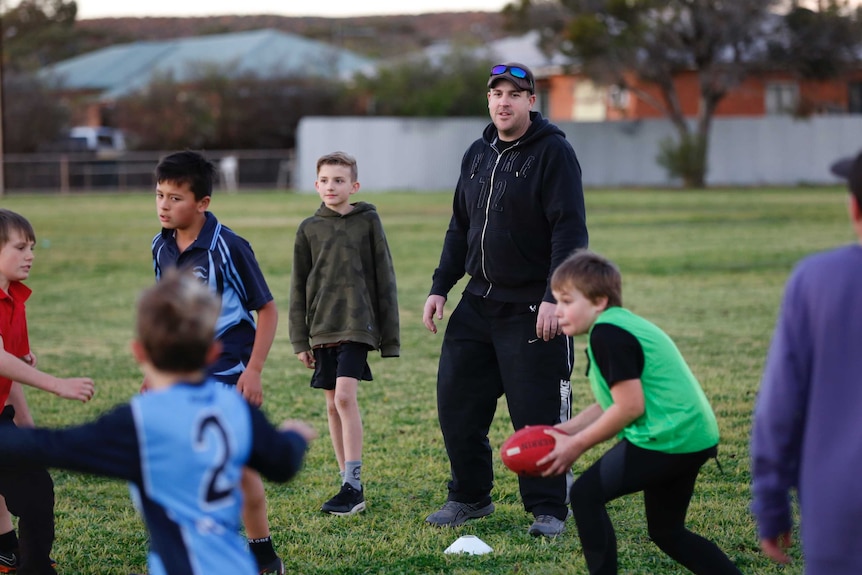 Coaching the kids of Whyalla