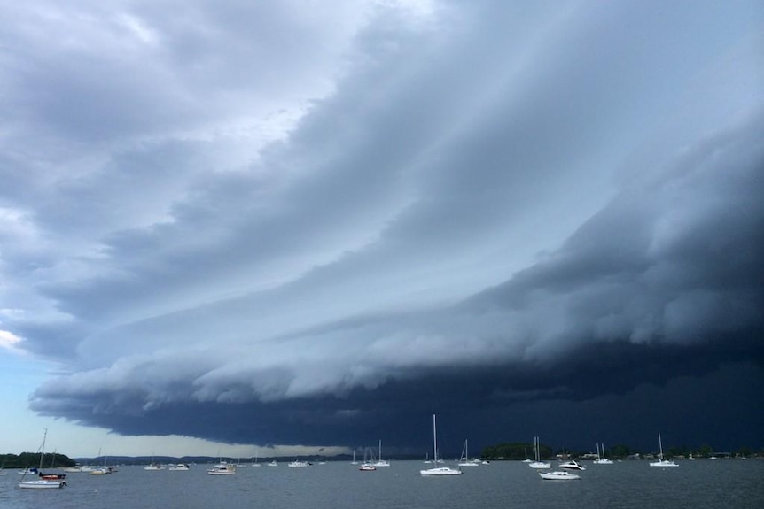 Thunderstorms roll in over Victoria Point