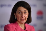 Gladys Berejiklian addresses the media