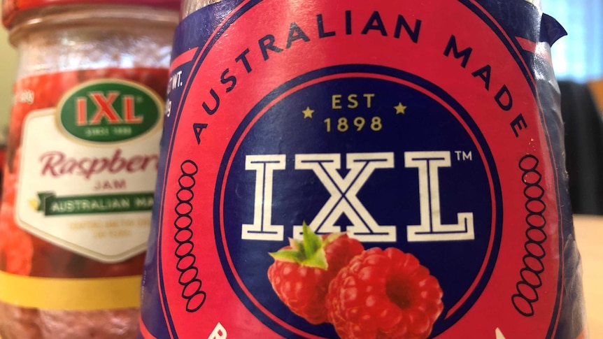 IXL jam produced at the SPC factory at Kyabram