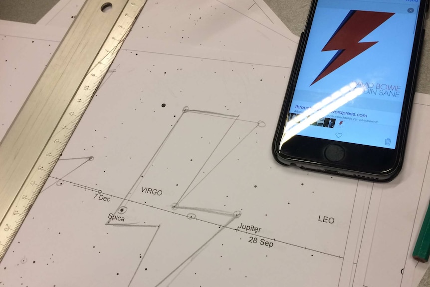 Planning the David Bowie constellation