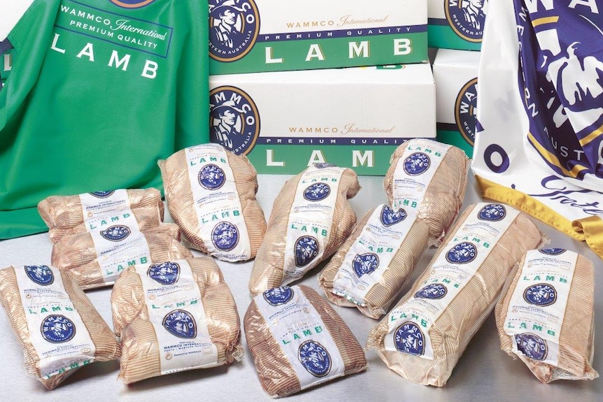 Packaged WAMMCO lamb products