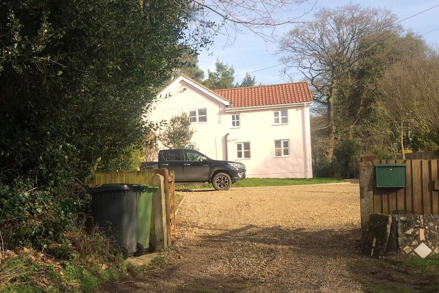 Malcolm Stamp’s house in the village of Roughton, in Norfolk in England’s east.