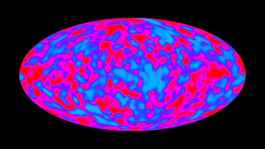 cosmic microwave radiation from the Big Bang