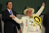 Cameron celebrates Witney victory