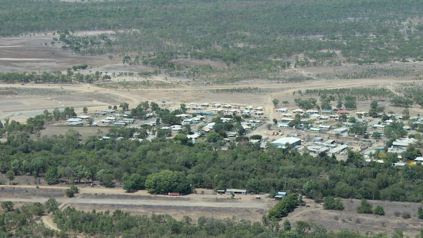 The Indigenous community of Kowanyama, north-west of Cairns on Qld's western Cape York