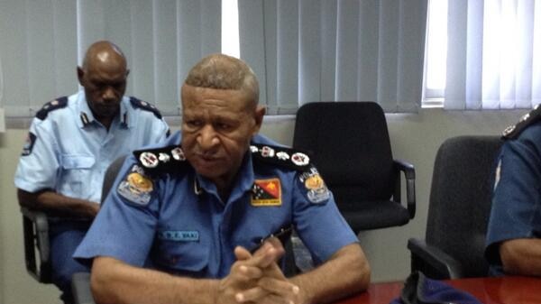 PNG Acting Police Commissioner Geoffrey Vaki