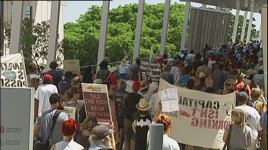 Demonstrations held in Brisbane as G20 starts