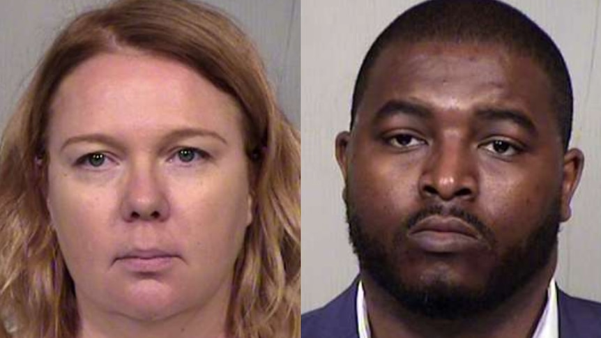 Police photos of Lisa and Germayne Cunningham