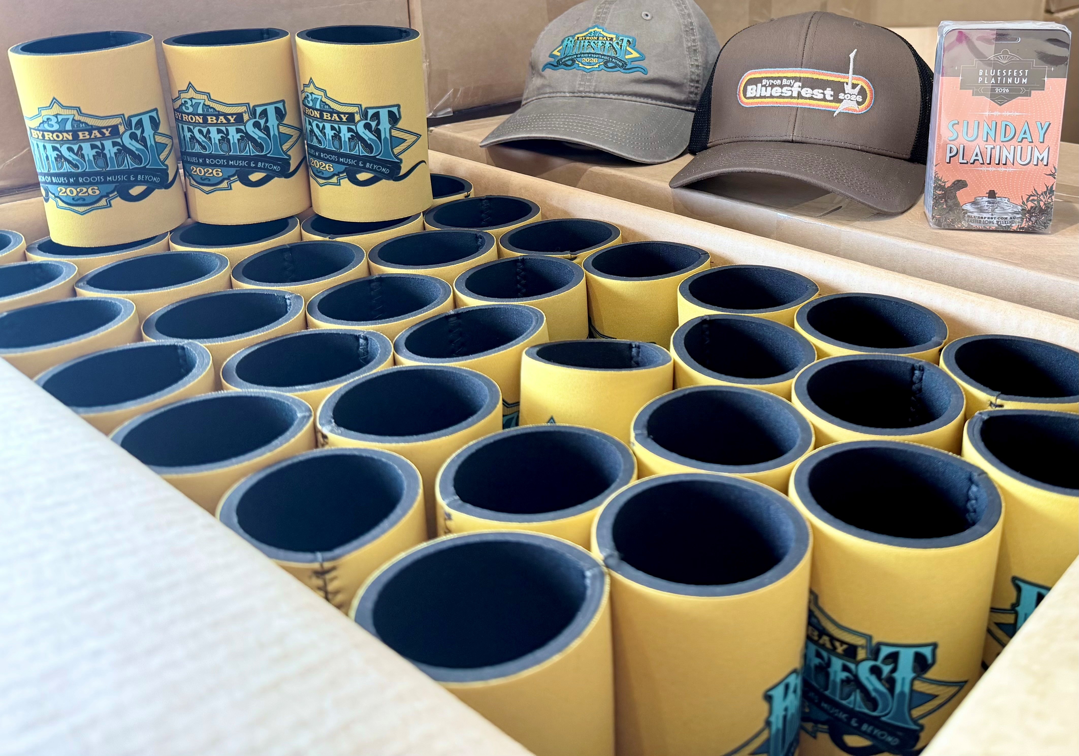 Bluesfest, sombreros, soportes rechonchos