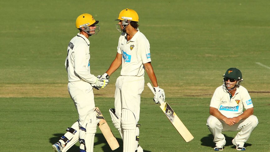 Agar makes a half-ton at WACA