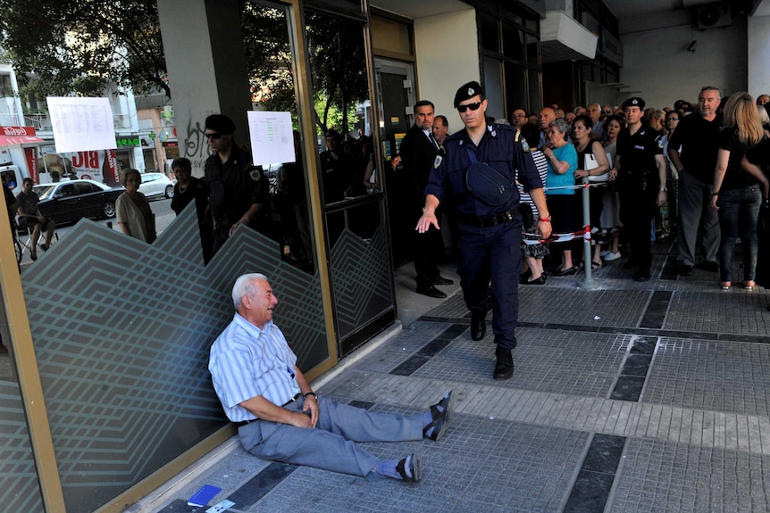 Greek pensioner Giorgos Chatzifotiadis