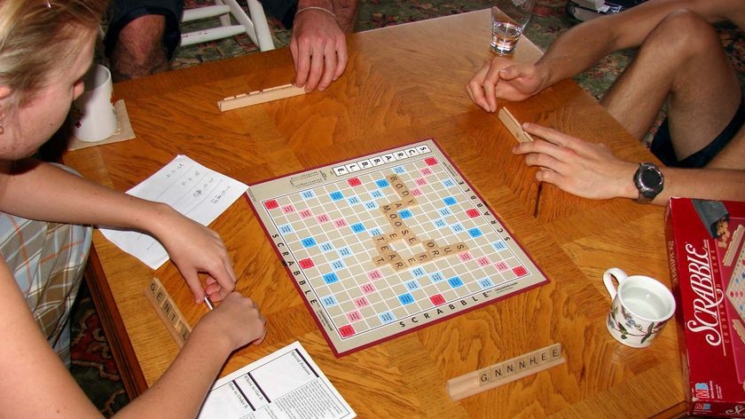 Playing Scrabble