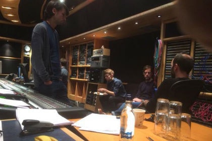 Radiohead in the studio
