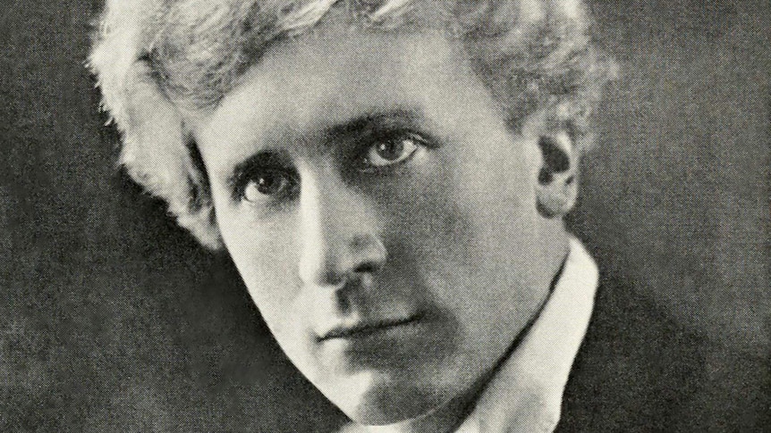 Portrait of Percy Grainger from 1922.
