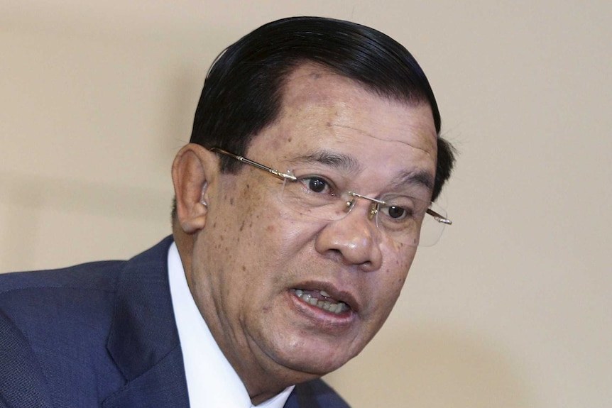 Cambodian prime minister Hun Sen