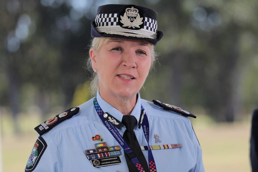 Queensland Police Commissioner Katarina Carroll