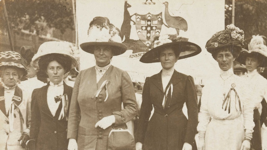First Ladies exhibition - Great Suffragette Demonstration.