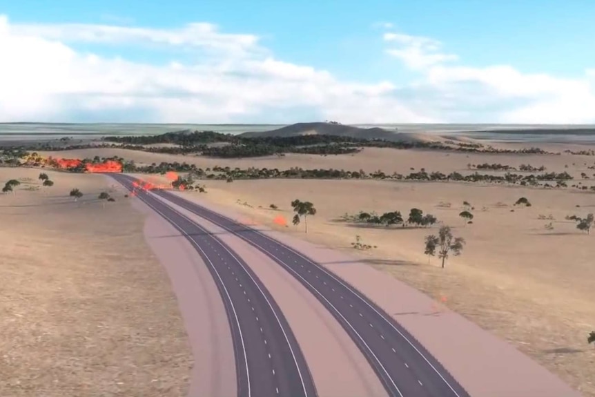 Western Highway plans near Ararat