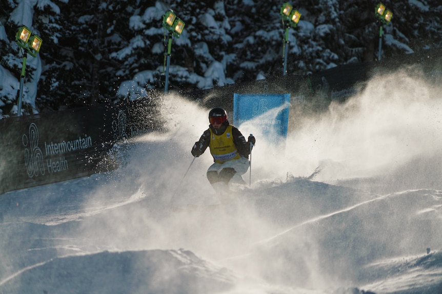 Jakara Anthony skis