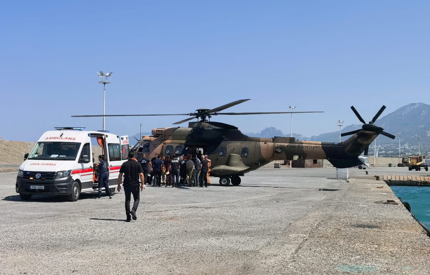 At least 7 killed with more missing after boat capsizes off northern Cyprus