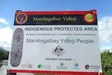 Mandingalbay Yidinji sign
